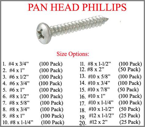 sheet metal screw head size|sheet metal screws size chart.